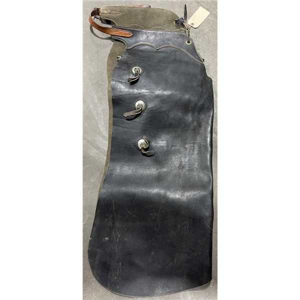 Trails End Saddle Shop Leather Cowboy Chaps Idaho