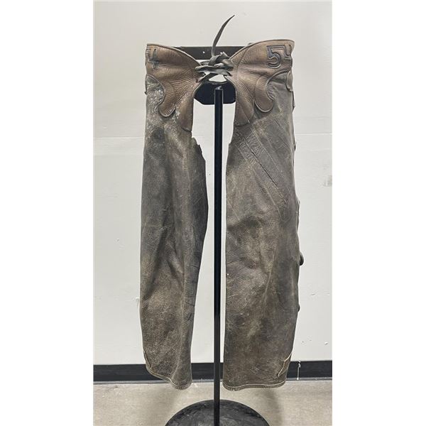 Victor Ario Montana Leather Cowboy Chaps