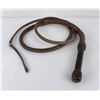 Image 3 : Antique Montana Leather Bullwhip