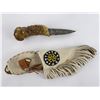 Image 1 : Black Powder Rendezvous Made Horn Handle Knife