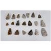 Image 1 : Collection of Indian Arrowheads