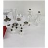 Image 8 : Group of Sterling Silver and Glass Items