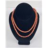 Image 1 : Antique Chinese Wood Bead Necklace