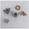 Image 2 : Rhinestone Costume Jewelry Brooches