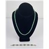 Image 2 : Green Jade Necklace and Bracelet