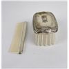 Image 3 : Sterling Silver Comb and Brush Vanity Set