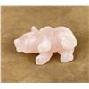 Image 6 : Alaskan Eskimo Inuit Carved Rose Quartz Bear