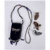 Image 2 : Collection of Beaded Birds and Bag