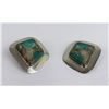 Image 1 : Navajo Sterling Silver Turquoise Earrings