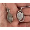 Image 2 : Sterling Silver Turquoise Lapis Necklace Pendants