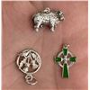 Image 1 : Group of Scottish Sterling Silver Charms