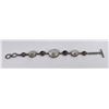 Image 2 : Mother of Pearl Sterling Silver Link Bracelet