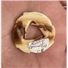 Image 2 : Northwest Coast Indian Carved Mammoth Necklace