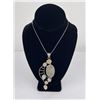 Image 2 : Sterling Silver Labradorite Necklace
