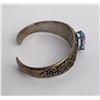 Image 3 : Sterling Silver Blue Topaz Bracelet