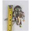 Image 4 : Navajo Sterling Silver Ornate Brooch