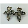 Image 2 : Navajo Sterling Silver Turquoise Earrings