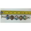 Image 3 : Abalone Sterling Silver Link Bracelet