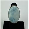 Image 1 : Larimar Sterling Silver Ring