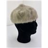Image 2 : White Mink Fur Fez Hat