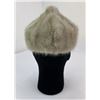 Image 3 : White Mink Fur Fez Hat