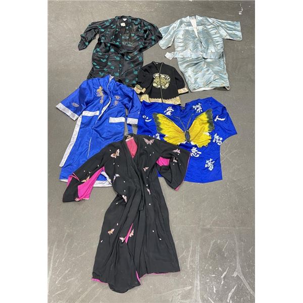 Collection of Silk Kimono Robes