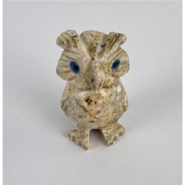 Soapstone Carved Owl