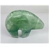 Image 1 : Zuni Fluorite Carved Stone Bear