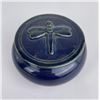 Image 1 : Studio Pottery Dragonfly Lidded Box