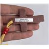 Image 2 : Native American Indian Pipestone Cross Necklace
