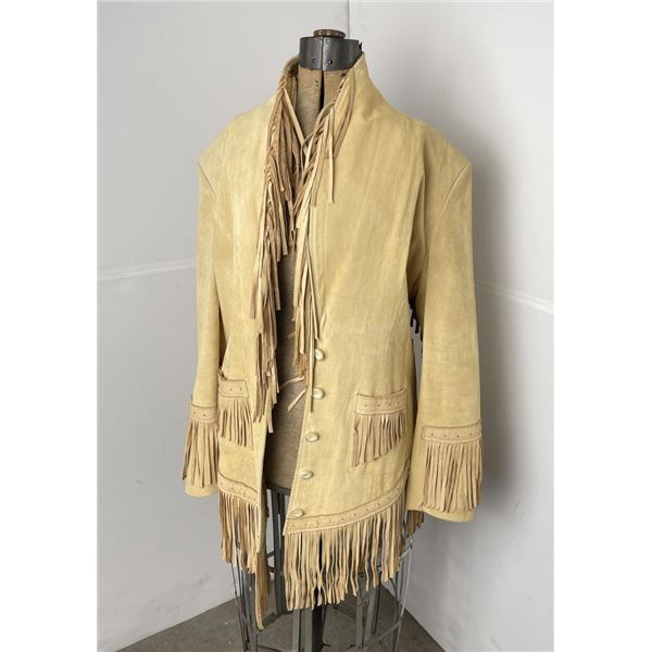 Pioneer Wear Fringed Leather Western Jacket
