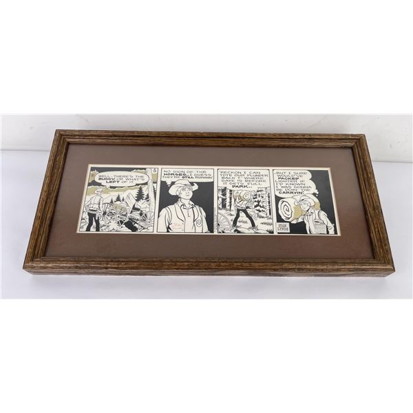 Original Stan Lynde Comic Strip