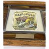 Image 2 : Paid in Full Cigar Box Label