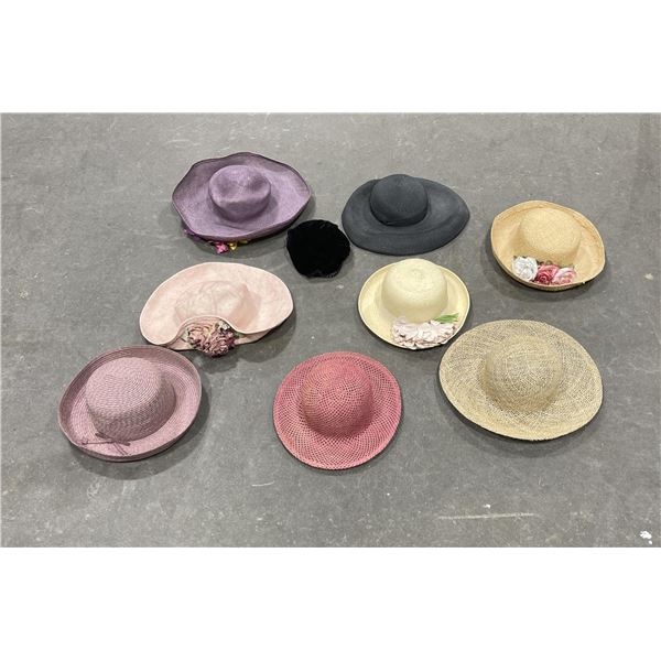 Group of Antique Ladies Hats