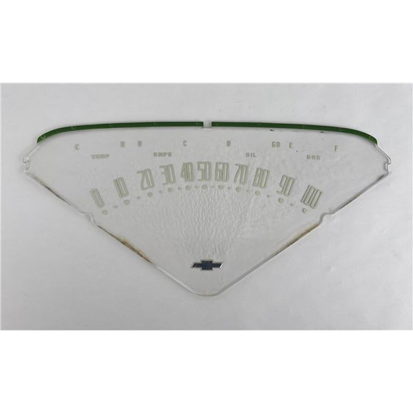 Chevy 1955-1959 Apache Truck Speedometer Face