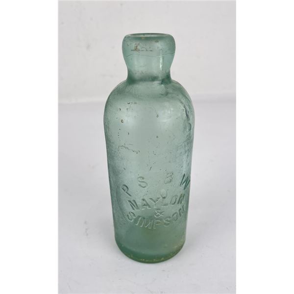 Pueblo Steam Bottling Works Colorado Hutch Bottle