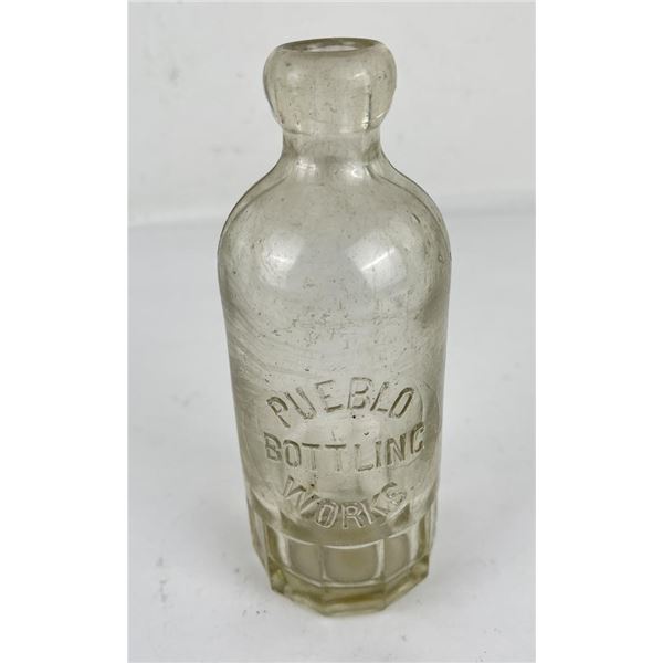 Pueblo Bottling Works Colorado Hutch Bottle