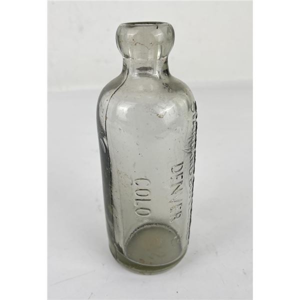 Standard Bottling Denver Colorado Hutch Bottle