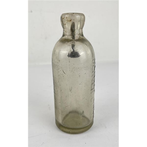 Hanigan Bros Denver Colorado Hutch Bottle