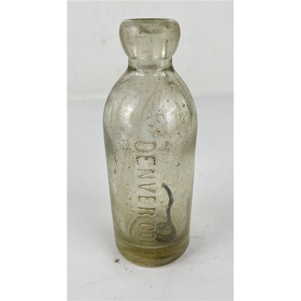 Hanigan Bros Denver Colorado Hutch Bottle