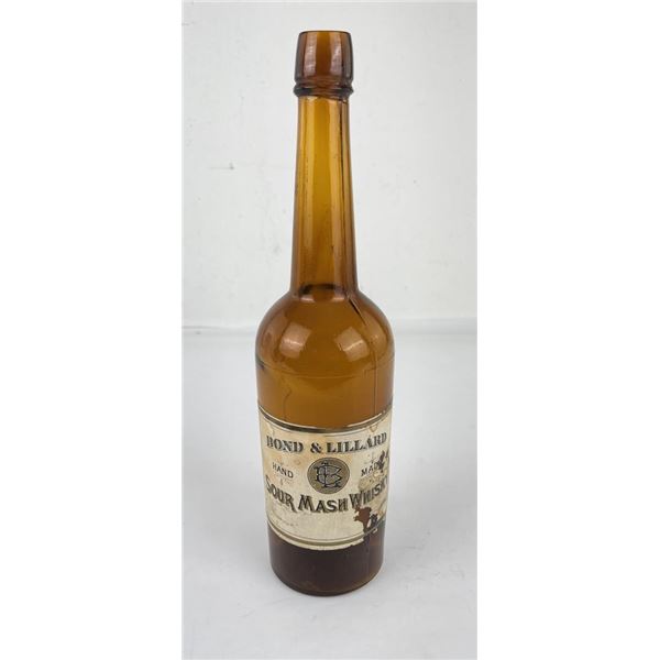 Bond & Lillard Kentucky Whiskey Bottle