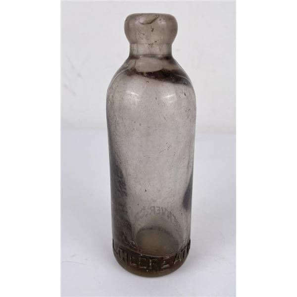 Gilbreth Son Denver Colorado Hutch Bottle