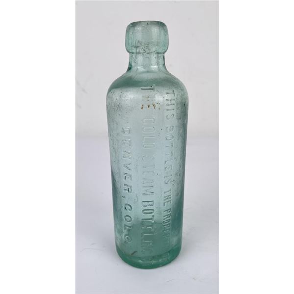 Steam Bottling Denver Colorado Hutch Bottle