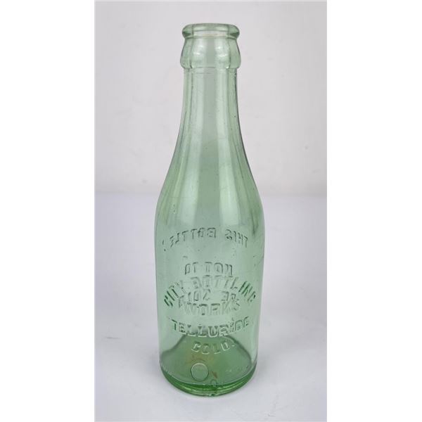 City Bottling Works Telluride Colorado Bottle