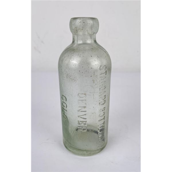 Standard Bottling Denver Colorado Hutch Bottle