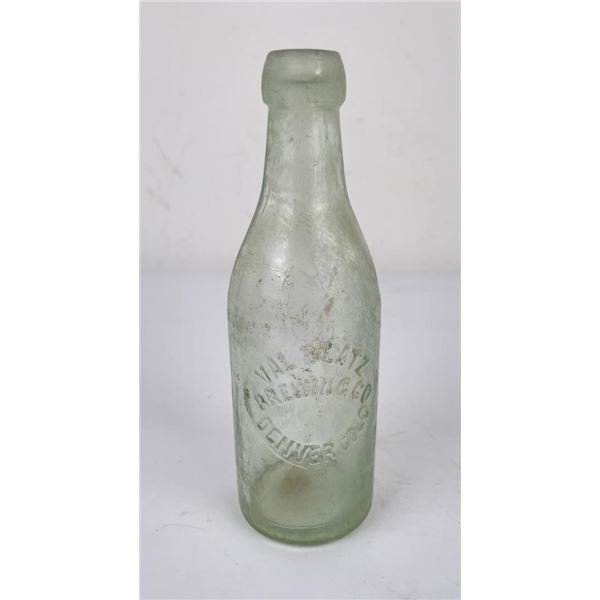 Val Blatz Brewing Denver Colorado Beer Bottle