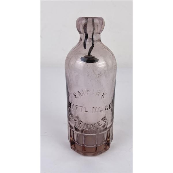 Empire Bottling Denver Colorado Hutch Bottle