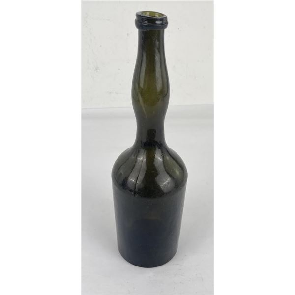 Lady Leg Olive Green Improved Pontil Bottle