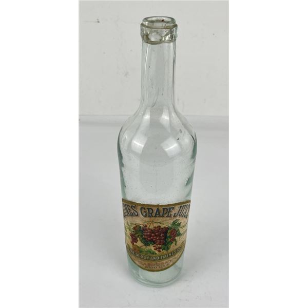 Haines Grape Juice Sandusky Ohio Bottle