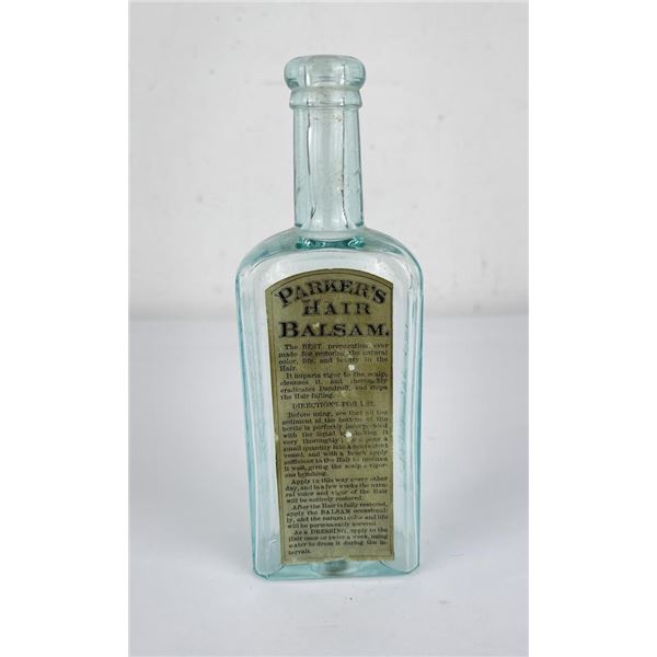 Parker's Hair Balsam Snake Oil Bottle